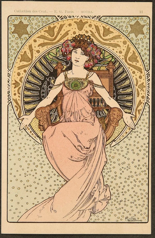 Alfons Mucha - collezione cento